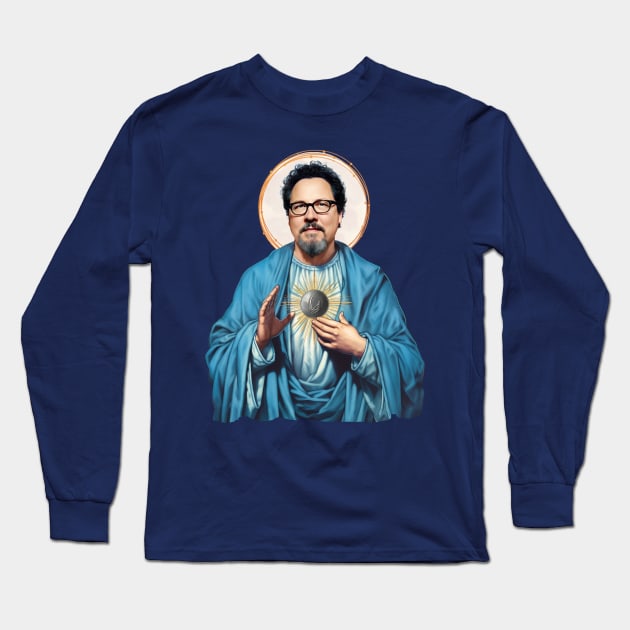 Saint Jon Favreau Long Sleeve T-Shirt by Gedogfx